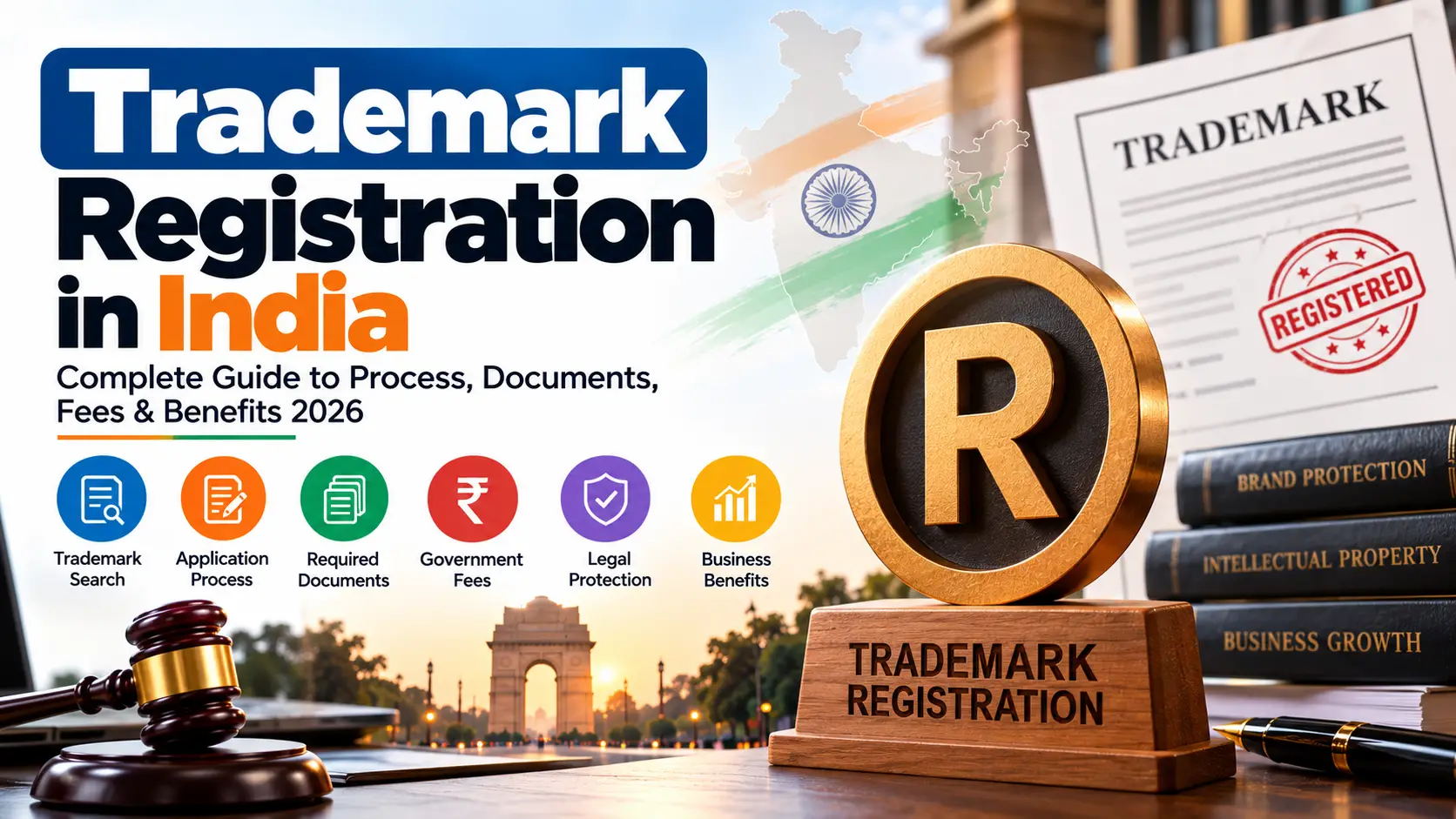 Trademark Registration in India: Complete Guide to Process, Documents, Fees & Benefits 2026